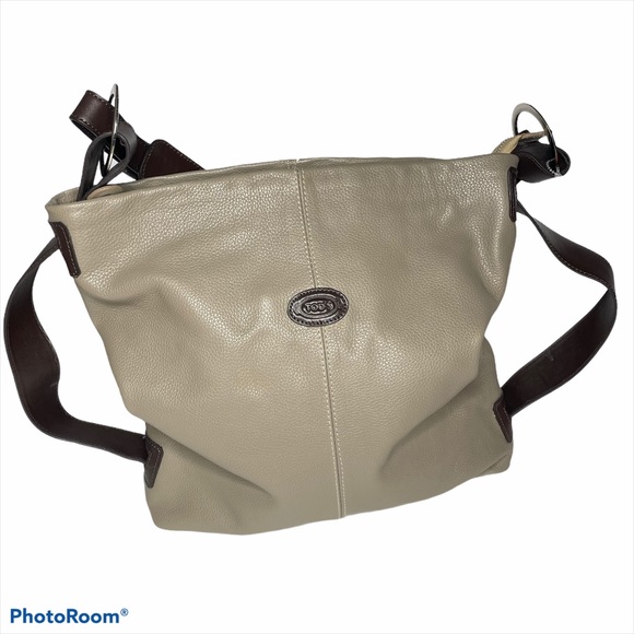 Tod's Handbags - Tod’s leather oversized shoulder handbag purse